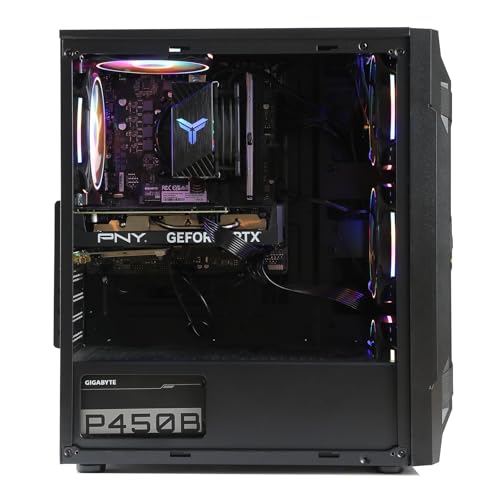 Image of MXZ Gaming Desktop PC Computer I5 9400F,RTX3050, B365,8G DDR4, NVME 500G SSD, 5 RBG Fans, Windows 11 Pro Ready to use,I5 9400F| RTX3050