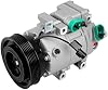 Compresor de Aire Acondicionado SCITOO para Hyundai Sonata 2.4L 2006-2008 | Enfriamiento Rápido, Ultra Bajo Ruido (≤72 dB) Compresor de Aire Acondicionado con Embrague, Fácil Instalación, 977012B250 2021933 2021933AM 2