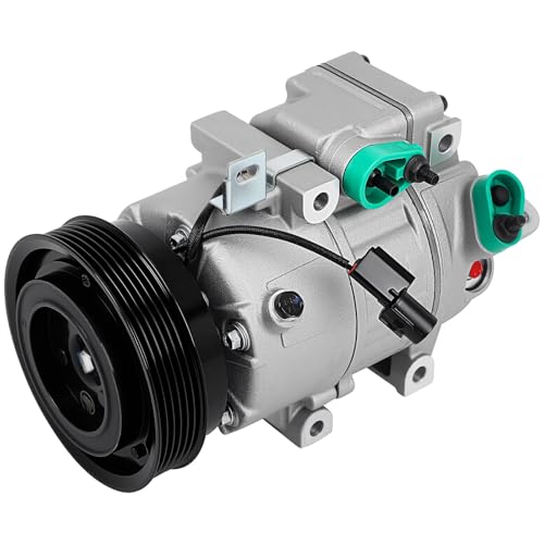 Image of SCITOO AC Compressor for Hyundai for Sonata 2.4L 2006-2008 | Fast Cooling, Ultra Low Noise (≤72 dB)Air Conditioner Compressor with Clutch, Easy Installation, 977012B250 2021933 2021933AM