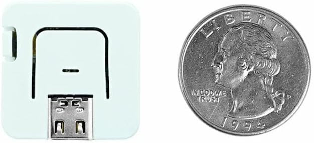 M5Stack AtomS3 Lite size comparison with a quarter