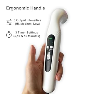 Ultrasound Therapy Machine for Muscular Pain Relief – Handheld Muscle Stimulator Kit with Warming‑Head Attachment – Portable Ultrasound Device for Back Pain Relief & Accelerated Healing