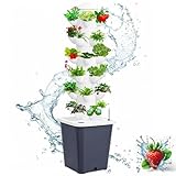 KUCKGO Vertical Hydroponic Tower Garden Growing System...