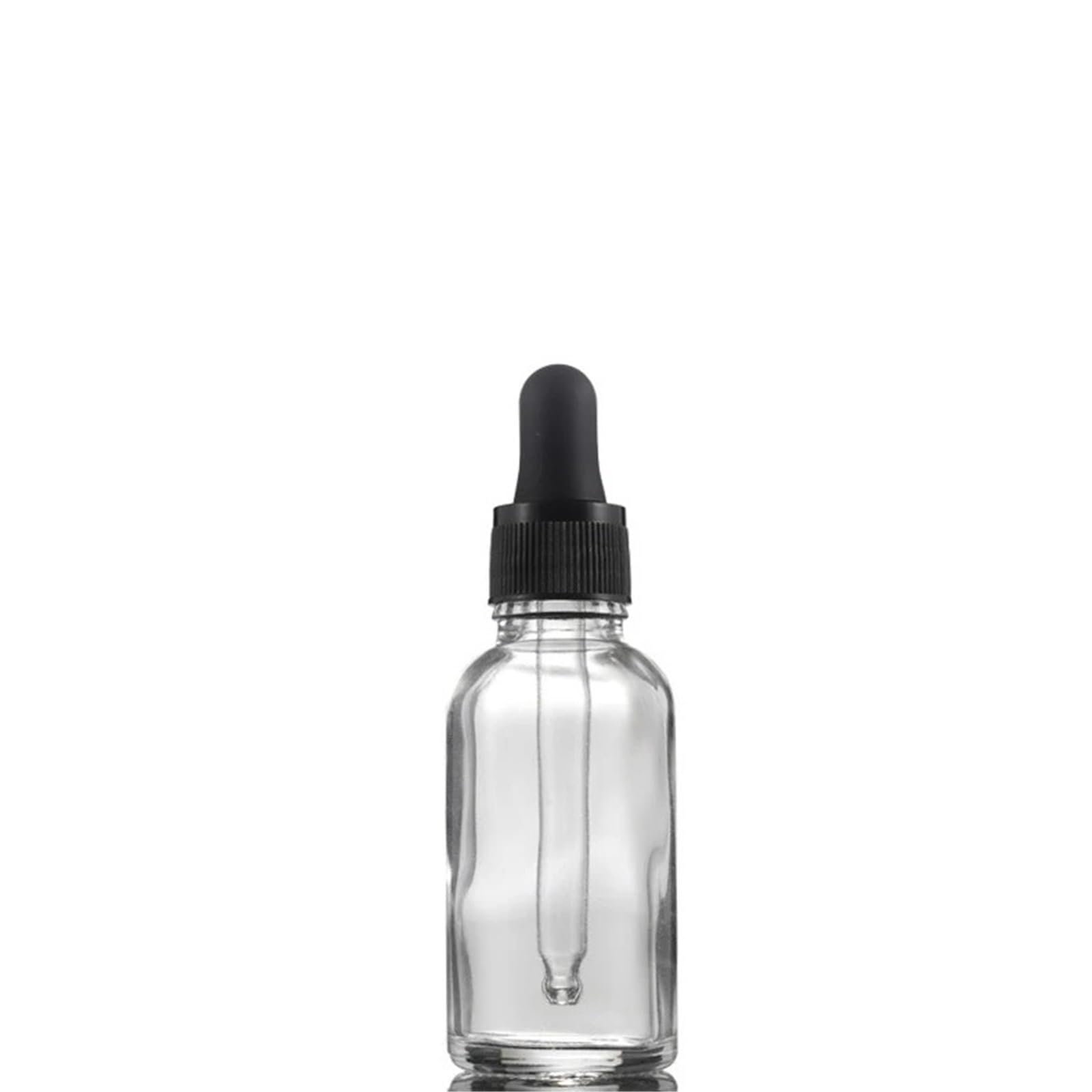 TRRYUIP Mini Pipette Dropper Bottle 2PCs Refill Frosted Glass Dropper Bottle Massage Oils Serum Perfume Aromathearapy Liquid Pipette Refillable(Clear,15ml)