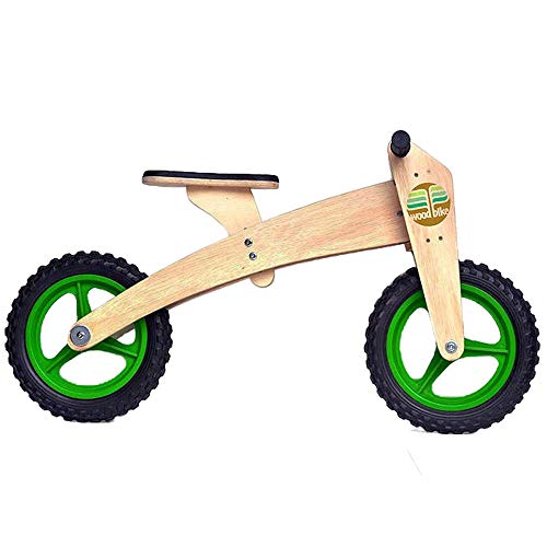 Bicicleta de Madeira Woodbike - 2 Estágios - Woodline - Verde - Camará