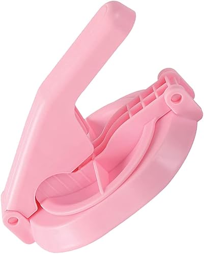 Miniatura 10 de Prensa manual para hacer tortillas, tortillas de maíz, panqueques de azúcar, albóndigas, masa de piel, prensatelas, utensilios de cocina rosa (Color