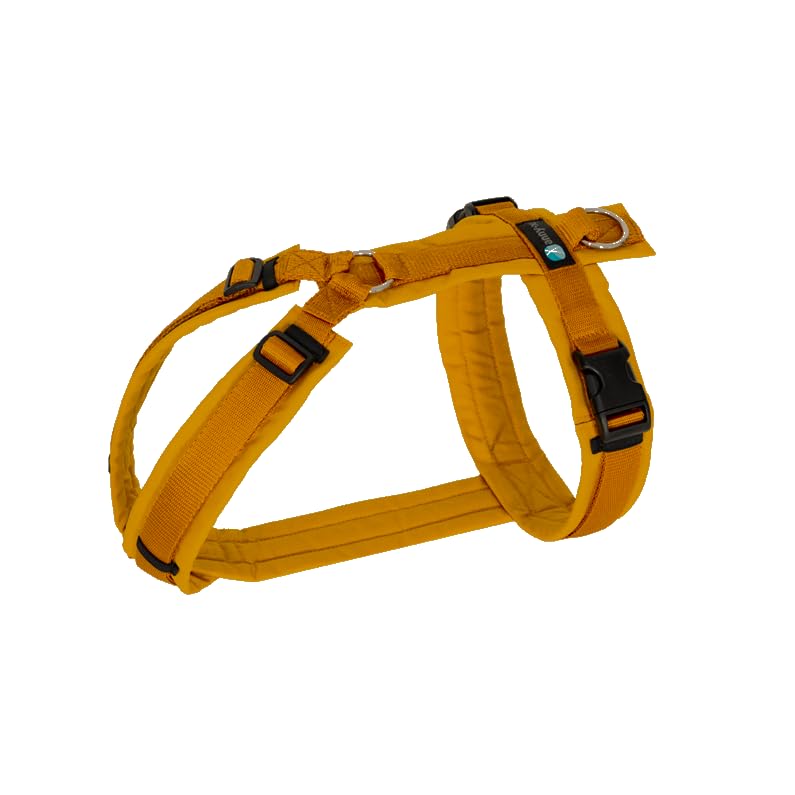 Anny-X Brustgeschirr Fun | Farbe Goldglöckchen | Hundegeschirr in Größe M (Brustumfang 62-74 cm) (Goldglöckchen, M)