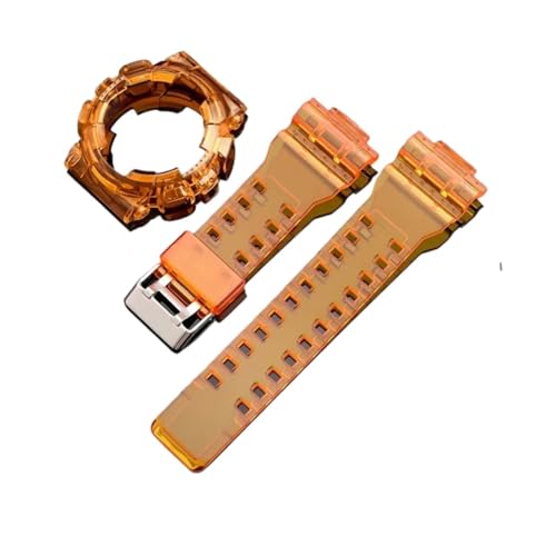 �J�V�I GA-110 GD120 GD-100 GLS-100 �����Y �X�|�[�c TPU �E�H�b�`�o���h �C���L�b�g�Ή� ���o�[�E�H�b�`�X�g���b�v �P�[�X�x�[��(Orange)