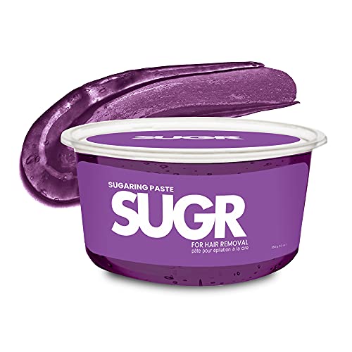 SUGR - Sugar Wax, No Strip Sugaring Paste for Hair Removal at Home, Sugar Paste for All Hair Types, Sensitive Skin Safe, Water Soluble, and Painless Full Body Sugaring Hair Removal, 350 Grams (12oz) SUGR - Sugar Wax, No Strip Sugaring Paste for Hair Removal at Home, Sugar Paste for All Hair Types, Sensitive Skin Safe, Water Soluble, and Painless Full Body Sugaring Hair Removal, 350 Grams (12oz)