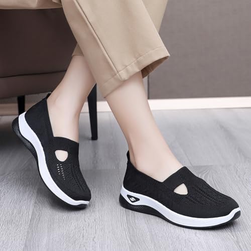 Women's Woven Orthopedic Breathable Soft Shoes Arch Support Casual Comfortable Walking Working Running2