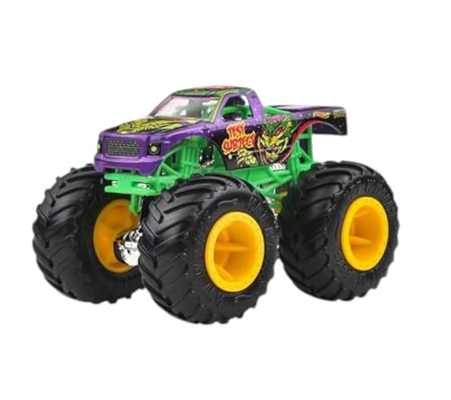 Image of Hot Wheels Bionic Bruiser Vs Test Subject Demolition Doubles Monster Trucks 2025 1:64 Scale 3+ Ages - Multicolor | Monster Trucks 2025, 1:64 Scale, 3+ Ages, Multicolor