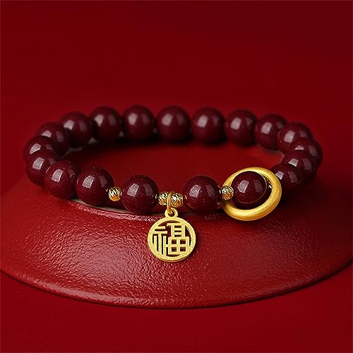Bracelet Ruyi chinois rétro en cordon tressé main pour femme avec sa carte de vœux - 5