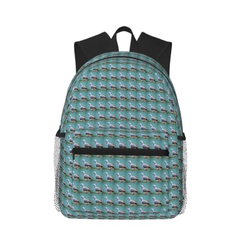 Sac à dos pigeon 4 décontracté unisexe, parfait pour gym et voyage
