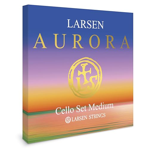 Larsen Aurora Cello Strings – Medium Tension Set