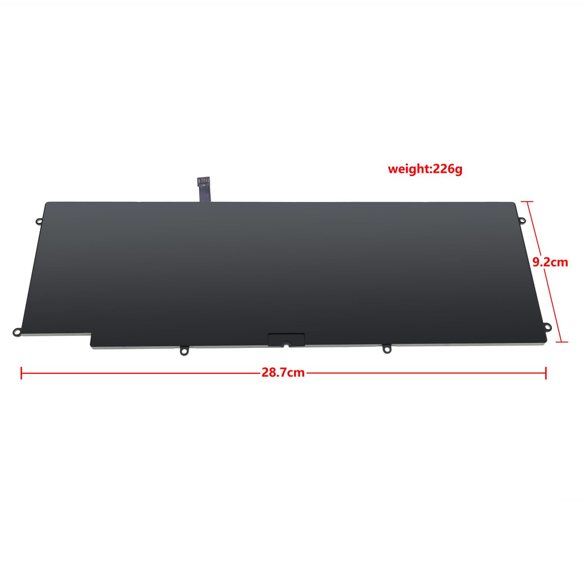 Tanch Batteria per computer portatile RC30-0196 per Razer Blade Stealth (2016) v2 RZ09-01962 Blade Stealth 2017 RZ09-01963E31 Blade Stealth (i7-7500U) 11,4V 4640mAh 53Wh