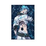 BLEACH HD キャラクター ポスター アニメ 5 キャンバス アート ポスター ウォール アート 画像 プリント モダン ファミリー 寝室 装飾 ポスター フレームなしスタイル 12x18 インチ (30x45cm)