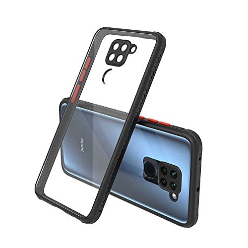 Zore Xioami ile uyumlu Redmi Note 9 Kılıf ​​Kaff Kapak Siyah