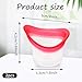 2pcs Eye Wash Cup Eye Wash Cleaner Kit Silicone Eyes Cleaning Cup for Rinse Portable Care Tool Transparent with Storage Container for Quick Relief Tired Dust Cleaning Makeup Irritants