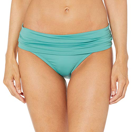 Image of La Blanca Women's Island Goddess Shirred Band Hipster Bikini Bottom