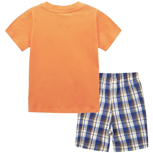 Image of Bumeex Toddler Boys Cotton Clothing Sets Short Sleeve Tee and Shorts
