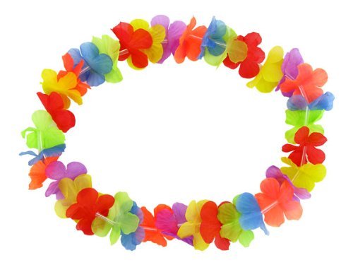 Preisvergleich Produktbild Fiesta Hawaiianische Halsketten, Mehrfarbig, 50 Stück