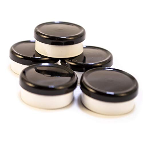 20mm Dual Tone Flip Top Seal (Black/White) (100)