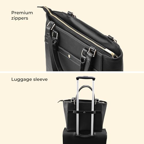 Image of Symbol Premium Women's Tote Hand Bag crafted from Imported PU | Stylish | Office Use - 14 inch Laptop