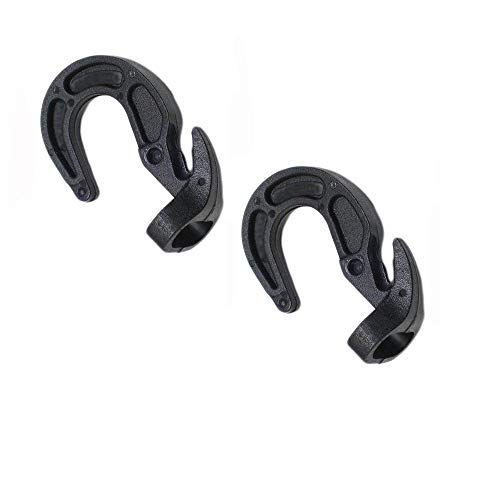 Reliable Aftermarket Parts Our Name Says It All (2) Pack Heavy Duty Plastic Shock Cord Bungee Rope Hooks