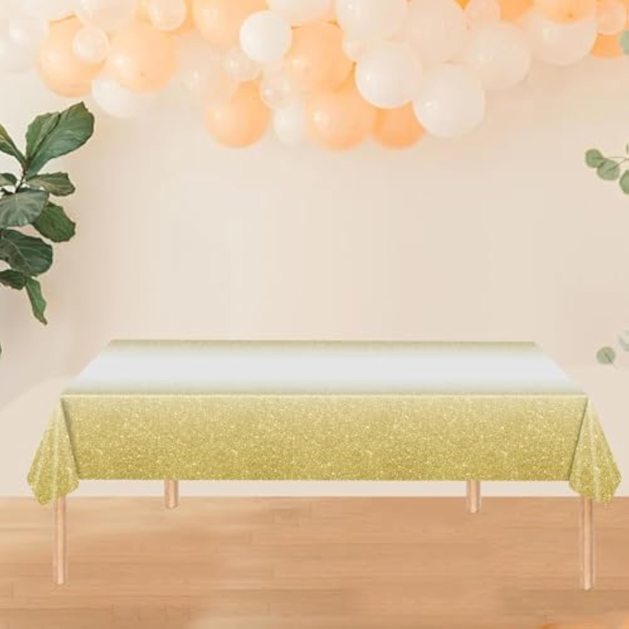 DIY Rectangular Ombre Tablecloth for Kitchen & Dining Room