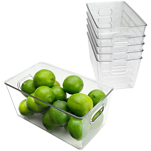 Excello Global Products 9.25″ x 5.23″ x 4.52″ Rigid Plastic Clear