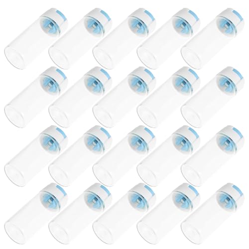 Flacons de laboratoire transparents 10 ml Cabilock en verre hermétique de haute clarté