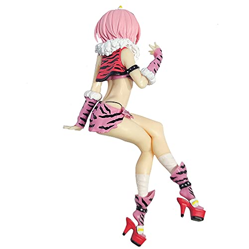 Hxuytl Re:zero Rem& Ram Anime Figure Girl Demon Costume Noodle Stopper Oni Costume Version #TOP2