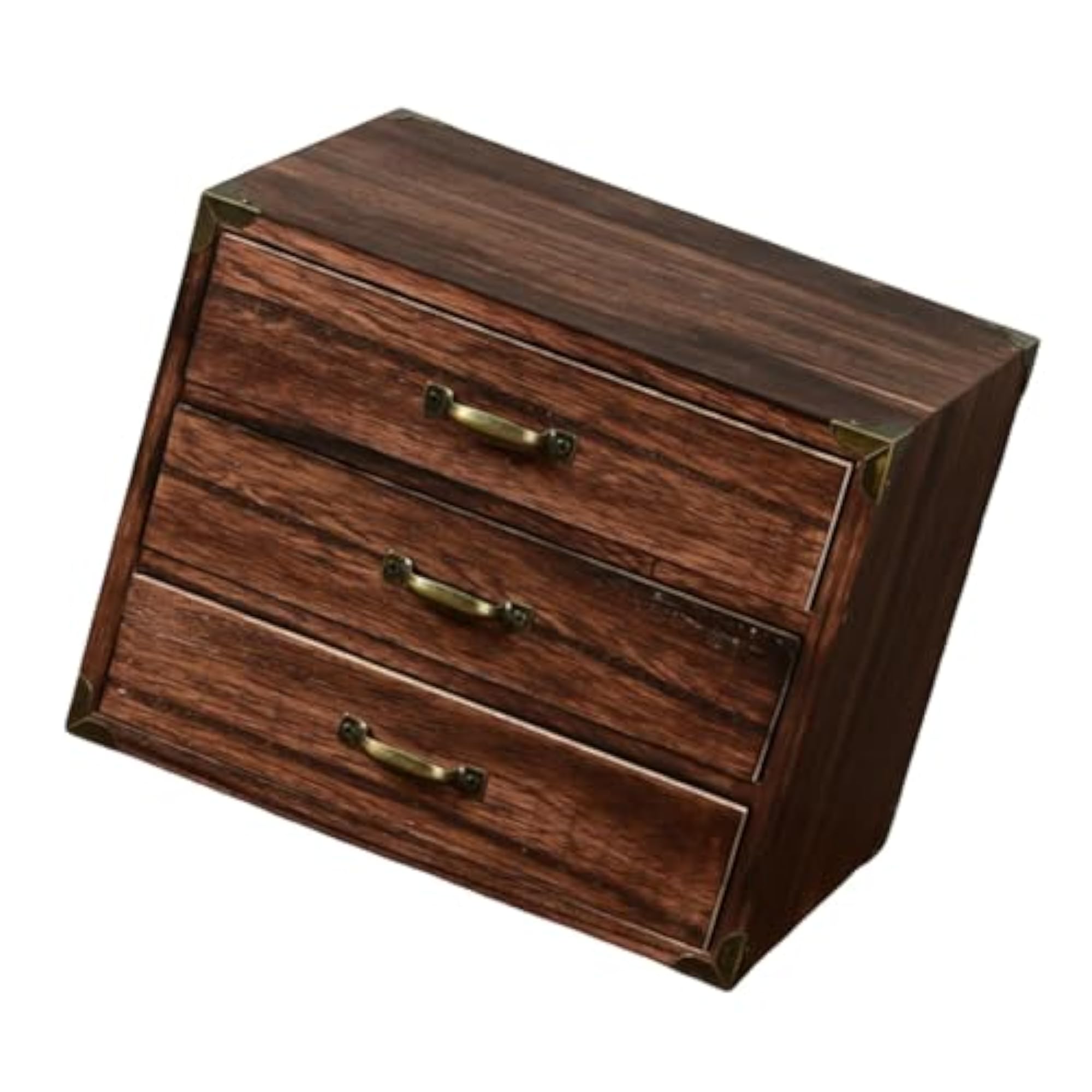 Wooden Desktop Organizer Drawers for Home Office