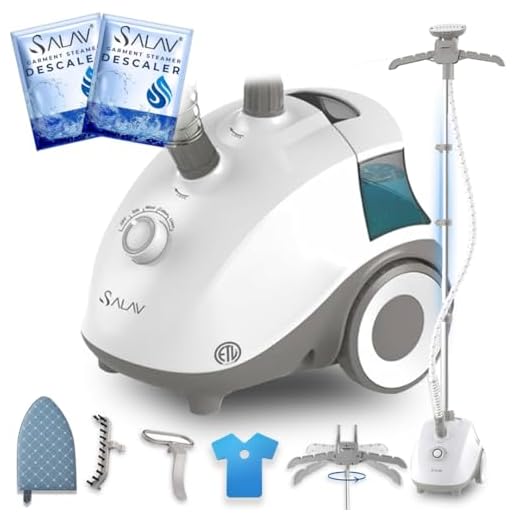 Powerful Garment Steamer with Wheels