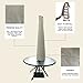 Premium Tight Weave Outdoor Patio Umbrella Cover - Heavy Duty UV Treated and Water-Resistant Fabric - Fits 7 to 11 feet Umbrellas - Taupe (1)