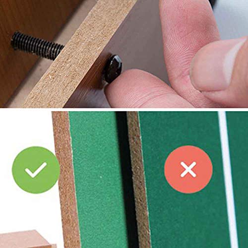 35,6 cm Kickertisch, Holz-Fußball-Spielplatte, Mini-Tischset für Innenräume, Partys, Familienabend – Bild 4