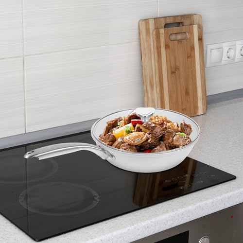 Wok cerámico antiadherente 28 cm con tapa miniatura 4