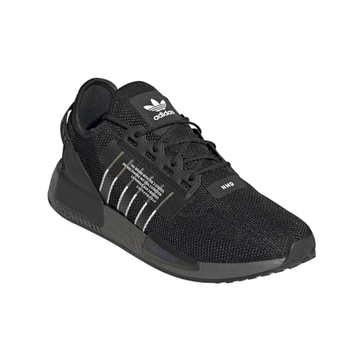 adidas Mens NMD R1 V2 Lace Up Sneakers Shoes Casual - Black2
