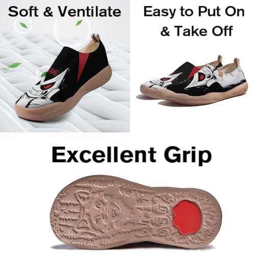 Men's Quick-Dry Slip-On Knitted Loafers Ultra Lightweight Casual Daily Walking Sneakers Breathable Summer-Ready Travel Shoes3