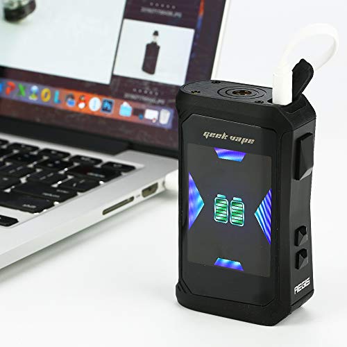 E-Cigarette-Geekvape-Aegis-X-200W-TC-Mod-with-24-inch-OLED-Screen-and-IP67-Waterproof-Design-Including-VWTCVPC-Modes-no-Battery-no-Nicotine-Stealth-Black