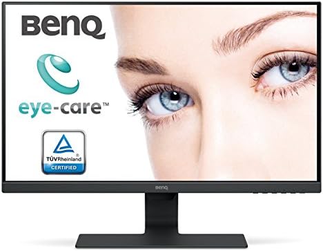 BenQ GW2780 68.58 cm (27 Zoll) LED monitor (Full-HD, Eye-Care, IPS-Panel technology, HDMI, DP, loudspeaker) black, Schwarz