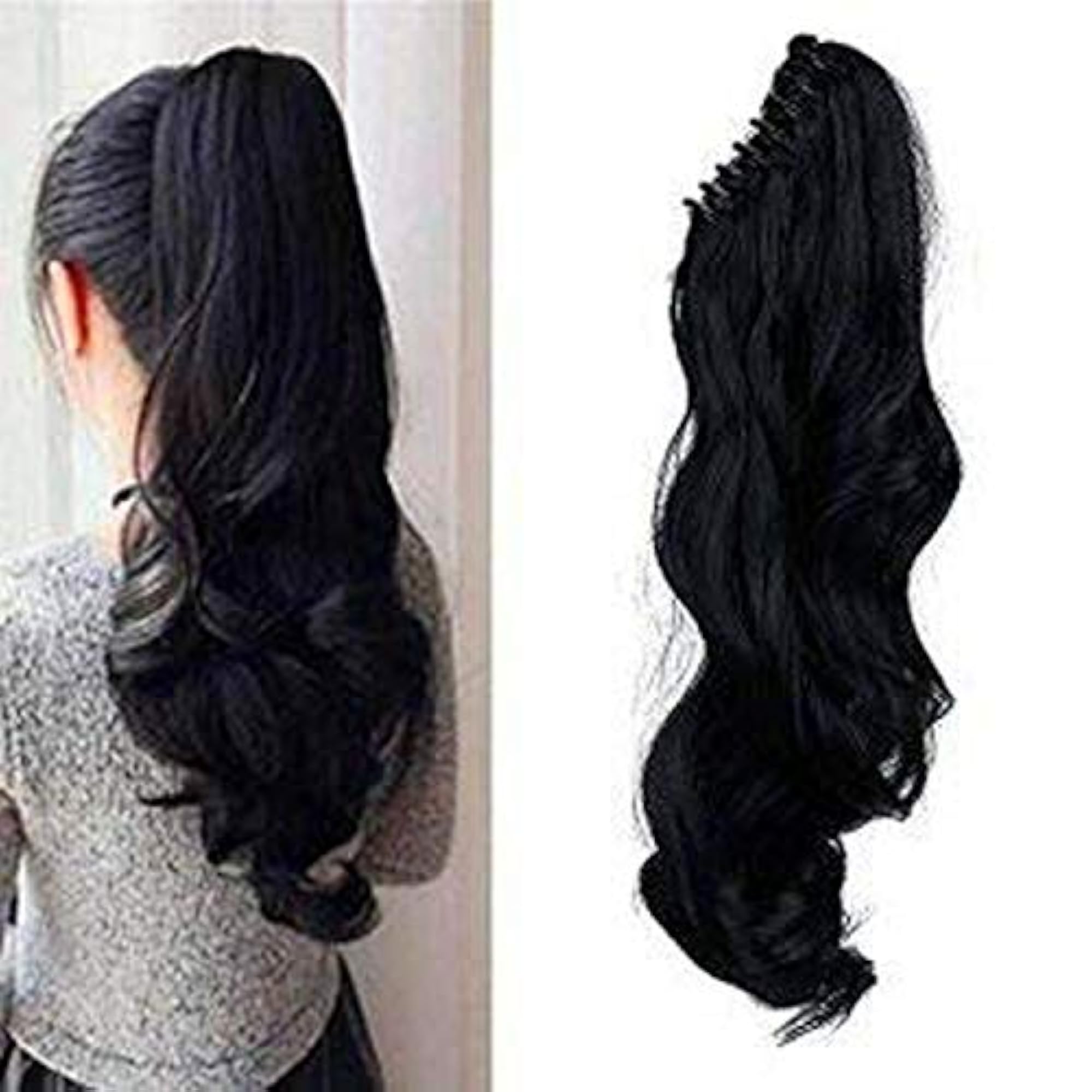 Clutcher Step Cutting Ponytail Hair Extension for Girls