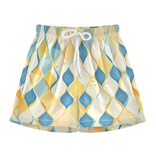 Swimming Trunks for Boy Youth Drawstring Inseam Boys Bathing Suit Double Layer Peppers