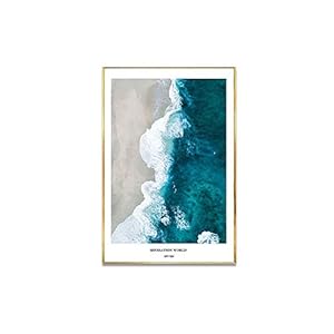 PIAOLIGN Muur Art Decor Xbghzs Home Decoration Seascape Art Schilderij Nordic Minimalistische Stijl Woonkamer…