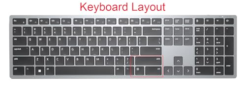 Protector de Teclado de Silicona Compatible para Dell KB500 miniatura 2