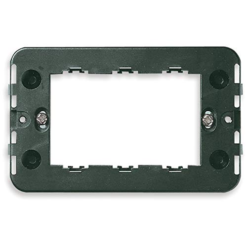 Vimar 0R08531.S 8000 Supporto 3 moduli speciali, per scatole...