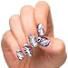 Incoco Nail Polish Strips, Nail Art, Set in Stone