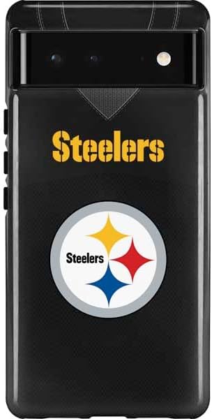 Skinit Pro Phone Case Compatible with Google Pixel 6 - Officially Licensed NFL Pittsburgh Steelers Design