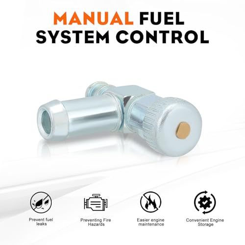 Hipa (Pack of 2) 951-0171 751-0171 Fuel Shut Off Valve 735-0149 935-0149 Fuel Tank Bushing Grommet for MTD Troy Bilt Lawn Mower Portable Generator Snow Blower Tiller Parts