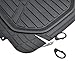 AmazonBasics - Alfombrilla de goma ultrarresistente para coches, todocaminos y camiones hecha...