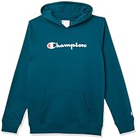 Champion Unisex Kids Script Hoodie Hooded Sweatshirt, Shibori, 16 UK